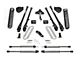 Fabtech 4-Inch 4-Link Lift Kit with Dirt Logic Shocks (17-22 4WD 6.7L Powerstroke F-350 Super Duty)