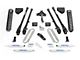 Fabtech 4-Inch 4-Link Lift Kit with Performance Shocks (11-16 4WD F-350 Super Duty)