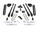 Fabtech 4-Inch 4-Link Lift Kit with Performance Shocks (17-22 4WD 6.2L F-350 Super Duty)