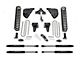 Fabtech 4-Inch Basic Suspension Lift Kit with Stealth Shocks (23-24 4WD 6.7L Powerstroke F-350 Super Duty SRW w/o Onboard Scale System)