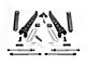 Fabtech 6-Inch Radius Arm Suspension Lift Kit with Front Dirt Logic 2.25 Reservoir Shocks and Rear Dirt Logic Shocks (17-22 4WD 6.7L Powerstroke F-350 Super Duty)