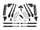 Fabtech 6-Inch 4-Link Suspension Lift Kit with Stealth Shocks (23-24 4WD 6.7L Powerstroke F-350 Super Duty SRW w/o Onboard Scale System)