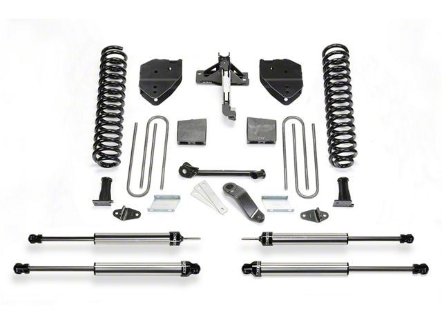 Fabtech 6-Inch Basic Suspension Lift Kit with Dirt Logic Shocks (17-22 4WD 6.7L Powerstroke F-350 Super Duty)