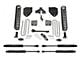 Fabtech 6-Inch Basic Suspension Lift Kit with Stealth Shocks (17-22 4WD 6.7L Powerstroke F-350 Super Duty)