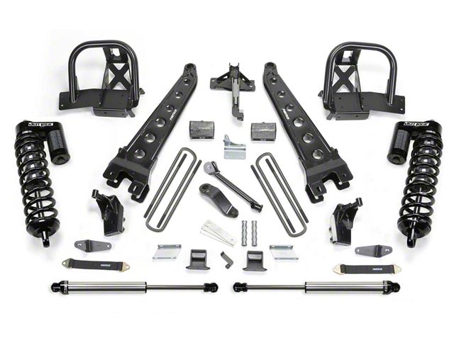 Fabtech 6-Inch Radius Arm Suspension Lift Kit with Dirt Logic 4.0 Coil-Overs and Dirt Logic Shocks (11-16 4WD F-350 Super Duty SRW)