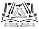 Fabtech 8-Inch 4-Link Suspension Lift Kit with Front Dirt Logic 2.25 Reservoir Shocks and Rear Dirt Logic Shocks (17-22 4WD 6.7L Powerstroke F-350 Super Duty)