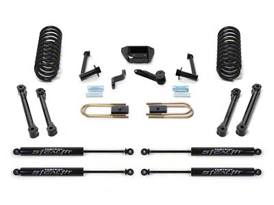 Fabtech 6-Inch Performance Suspension Lift Kit with Stealth Shocks (07-08 4WD 6.7L RAM 2500 Quad Cab, Mega Cab w/ Automatic Transmission)