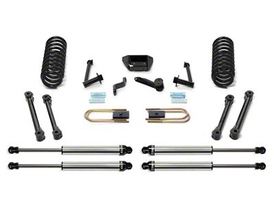 Fabtech 6-Inch Performance Suspension Lift Kit with Dirt Logic Shocks (06-07 4WD 5.9L RAM 3500 SRW Quad Cab, Mega Cab w/ Automatic Transmission)