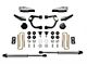 Fabtech 3.50-Inch Ball Joint Upper Control Arm Lift Kit with Dirt Logic 2.25 Shocks and Intrusion Beam Kit (19-24 4WD Ranger SuperCrew, Excluding Raptor)