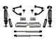 Fabtech 1.50-Inch Ball Joint Upper Control Arm Lift Kit with Dirt Logic Reservoir Coil-Overs and Dirt Logic Shocks (22-24 2.7L Sierra 1500 AT4)