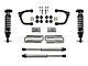 Fabtech 3-Inch Uniball Joint Upper Control Arm Lift Kit with Dirt Logic Coil-Overs and Dirt Logic Shocks (22-24 2.7L Sierra 1500 Double Cab, Crew Cab, Excluding AT4 & Denali)