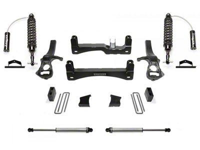 Fabtech 6-Inch Performance Suspension Lift Kit with Dirt Logic 2.5 Reservoir Coil-Overs and Dirt Logic 2.25 Shocks (20-24 2WD 3.0L Duramax Sierra 1500 Crew Cab w/ 5.80-Foot Short Box, Excluding AT4 & Denali)