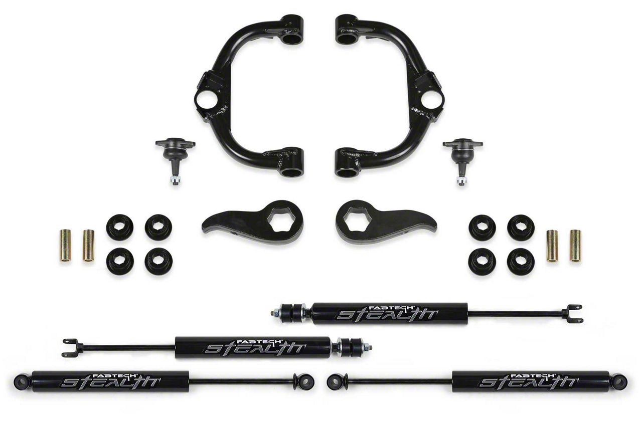 Fabtech Sierra 2500 350 Inch Ball Joint Upper Control Arm Suspension Lift Kit With Stealth 4922