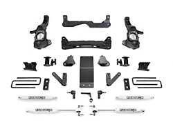 Fabtech 4-Inch Suspension Lift Kit with Performance Shocks (20-25 4WD Sierra 2500 HD Double Cab, Crew Cab)