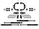 Fabtech 3.50-Inch Ball Joint Upper Control Arm Suspension Lift Kit with Stealth Shocks (20-24 4WD Sierra 3500 HD Double Cab, Crew Cab)