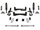 Fabtech 4-Inch Performance Suspension Lift Kit with Dirt Logic Reservoir Coil-Overs and Dirt Logic Shocks (22-24 2.7L Silverado 1500 Trail Boss)