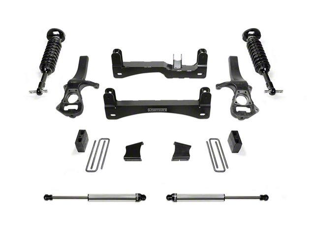 Fabtech 4-Inch Performance Suspension Lift Kit with Dirt Logic Coil-Overs and Dirt Logic Shocks (22-24 2.7L Silverado 1500 Trail Boss)
