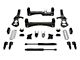 Fabtech 6-Inch Basic Suspension Lift Kit with Stealth Shocks (19-24 2WD Silverado 1500 Crew Cab w/ 5.80-Foot Short Box, Excluding Trail Boss)