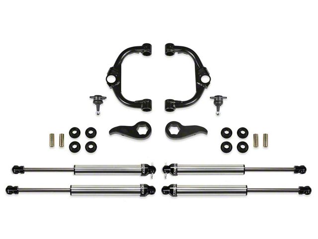 Fabtech 3.50-Inch Ball Joint Upper Control Arm Suspension Lift Kit with Dirt Logic Shocks (20-24 4WD Silverado 2500 HD Double Cab, Crew Cab)