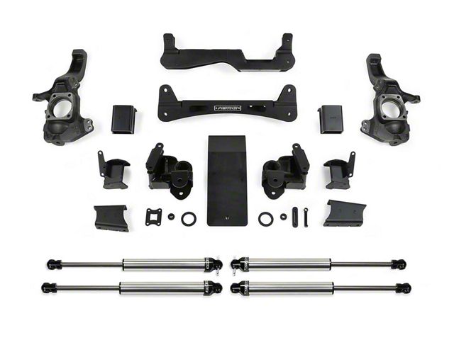 Fabtech 6-Inch Raised Torsion Suspension Lift Kit with Dirt Logic Shocks (20-24 4WD 6.6L Duramax Silverado 2500 HD Double Cab, Crew Cab)