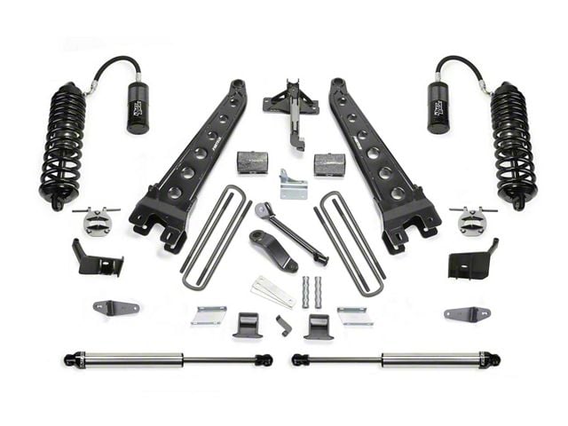Fabtech 4-Inch Radius Arm Suspension Lift Kit with Front Dirt Logic 4.0 Reservoir Coil-Overs and Rear Dirt Logic 2.25 Shocks (11-16 4WD 6.7L Powerstroke F-250 Super Duty)
