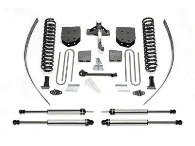 Fabtech 8-Inch Basic Suspension Lift Kit with Dirt Logic Shocks (11-16 4WD F-250 Super Duty w/o Factory Overland Springs)