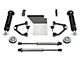 Fabtech 3-Inch Ball Joint Upper Control Arm Suspension Lift Kit with Dirt Logic 2.5 Coil-Overs and Dirt Logic 2.25 Shocks (07-14 2WD/4WD Tahoe w/o AutoRide)