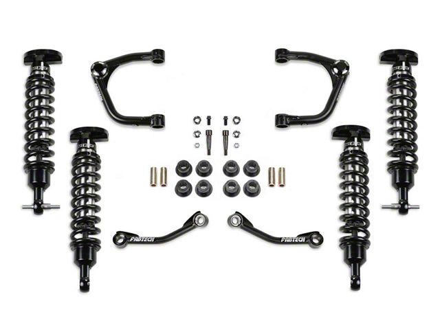 Fabtech 3-Inch Uniball Upper Control Arm Lift Kit with Dirt Logic 2.5 Coil-Overs (21-24 4WD Tahoe)