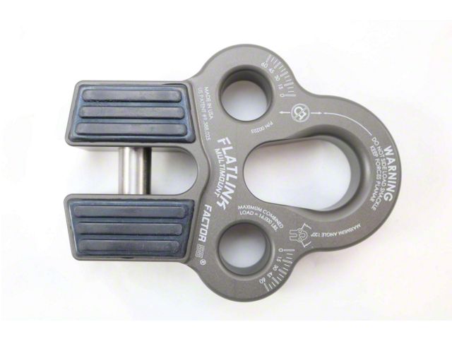 Factor 55 FlatLink Multimount Winch Shackle Mount; Gray