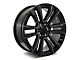 Factory Style Wheels SLT Style Gloss Black Milled 6-Lug Wheel; 26x10; 31mm Offset (07-13 Sierra 1500)