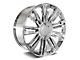 Factory Style Wheels Diamond Style Chrome 6-Lug Wheel; 22x9; 24mm Offset (07-13 Silverado 1500)