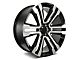 Factory Style Wheels SLT Style Gloss Black Machined 6-Lug Wheel; 24x10; 31mm Offset (07-13 Silverado 1500)