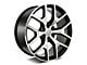 Factory Style Wheels Premium Style Gloss Black Machined 6-Lug Wheel; 24x10; 31mm Offset (15-20 Tahoe)