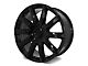 Factory Style Wheels 2021 Platinum Style Gloss Black 6-Lug Wheel; 24x10; 24mm Offset (15-20 Yukon)