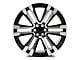 Factory Style Wheels SLT Style Gloss Black Machined 6-Lug Wheel; 24x10; 31mm Offset (15-20 Yukon)