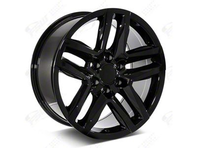 Factory Style Wheels Trail Boss Style Gloss Black 6-Lug Wheel; 18x8.5; 26mm Offset (15-20 Yukon)