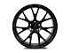 Factory Style Wheels Hellcat Style Satin Black 5-Lug Wheel; 24x10; 25mm Offset (94-01 RAM 1500)