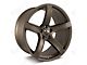 Factory Style Wheels Hellraiser HC2 Style Matte Bronze 5-Lug Wheel; 24x10; 25mm Offset (94-01 RAM 1500)