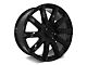 Factory Style Wheels 2021 Platinum Style Gloss Black 6-Lug Wheel; 24x10; 24mm Offset (99-06 Silverado 1500)