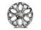 Factory Style Wheels Snowflake Style Chrome 6-Lug Wheel; 22x9; 24mm Offset (99-06 Silverado 1500)