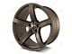 Factory Style Wheels Hellraiser HC2 Style Matte Bronze 5-Lug Wheel; 24x10; 25mm Offset (05-11 Dakota)