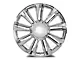 Factory Style Wheels Diamond Style Chrome 6-Lug Wheel; 24x9.5; 24mm Offset (19-25 Silverado 1500)