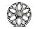 Factory Style Wheels Snowflake Style Chrome 6-Lug Wheel; 22x9; 24mm Offset (21-24 Tahoe)