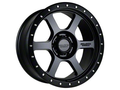 Falcon Wheels T1 Series Full Matte Black 6-Lug Wheel; 20x9; 0mm Offset (04-08 F-150)