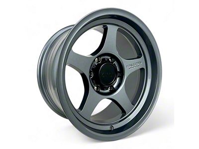 Falcon Wheels T2 Series Gloss Gunmetal 6-Lug Wheel; 17x9; -12mm Offset (07-13 Sierra 1500)