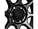 Falcon Wheels T8 Seeker Series Full Matte Black 6-Lug Wheel; 17x9; -38mm Offset (07-13 Sierra 1500)