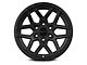 Falcon Wheels T9 Atlas Series Full Matte Black 6-Lug Wheel; 17x9; -38mm Offset (07-13 Sierra 1500)