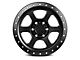 Falcon Wheels T1 Series Full Matte Black 6-Lug Wheel; 18x9; 0mm Offset (07-13 Silverado 1500)