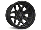 Falcon Wheels T9 Atlas Series Full Matte Black 6-Lug Wheel; 17x9; -15mm Offset (07-13 Silverado 1500)