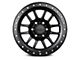 Falcon Wheels T7 Series Matte Black with Matte Black Ring 6-Lug Wheel; 17x9; 0mm Offset (07-14 Tahoe)